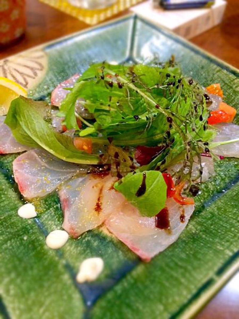 カルパッチョ♪季節の魚食べられるかも