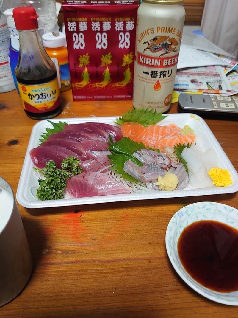 ヤオカツだけど、魚がメイン

刺し身は最高